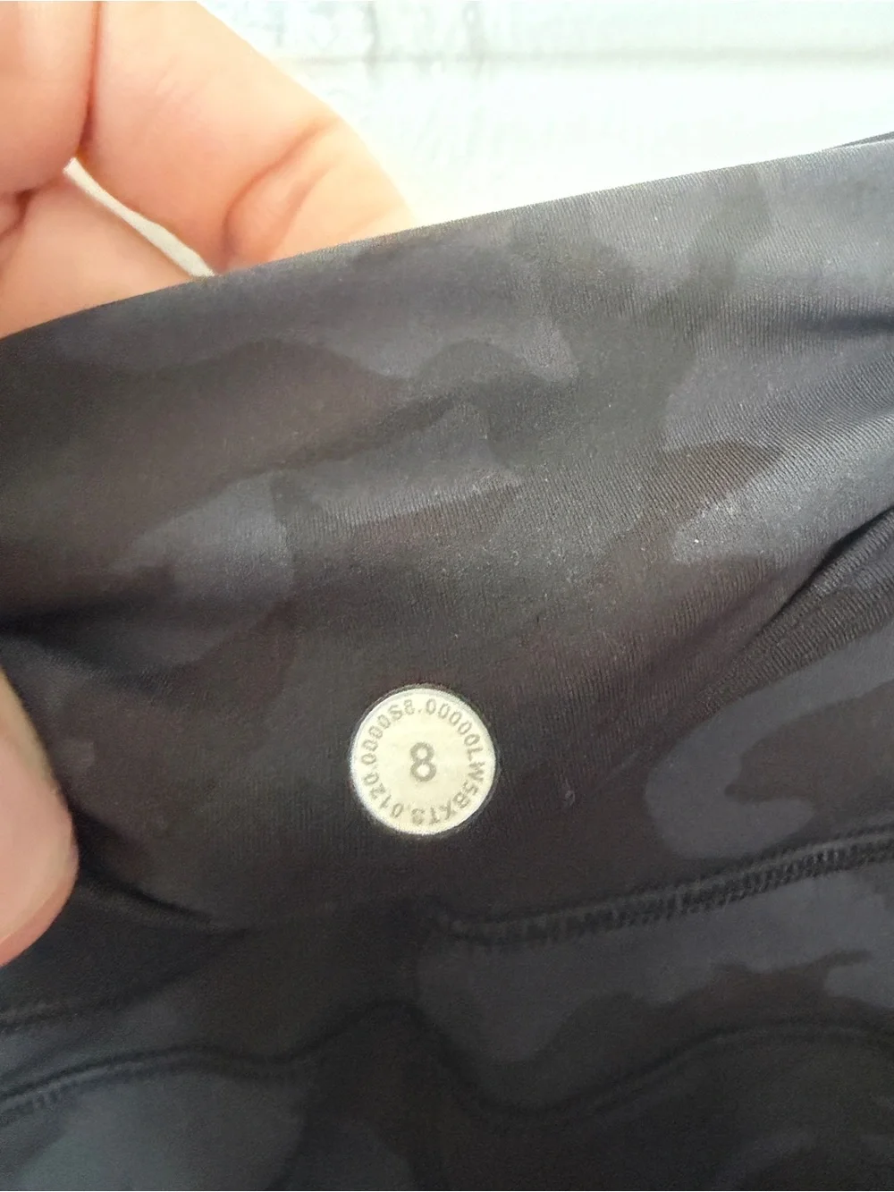 Lululemon Fast and Free Tight Incognito Camo Multi Grey